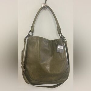Frye Melissa hobo “marsh” is the color olive green